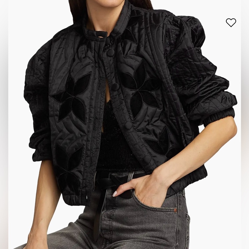 FREE PEOPLE Quinn Quilted Crop Jacket - Picture 3 of 16